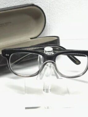 Bottega Veneta Eyeglasses Glasses Frames BV178 lj8 145 Blueish Grey 2 Tone Italy